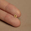 Tiny 8 point star Threadless Flat Back Earring, 20,18,16ga, 5-10mm Unisex, Surgical Steel SHEMISLI SS1135
