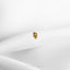 a gold skull on a white background