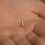 Tiny Cowboy Cowgirl Boots Threadless Flat Back Earring, 20,18,16ga, 5-10mm Unisex, Surgical Steel SHEMISLI SS1078