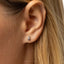 Tiny Cicada Threadless Flat Back Earring, 20,18,16ga, 5-10mm Unisex, Surgical Steel SHEMISLI SS1081