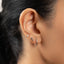 Tiny Raven Skull Threadless Flat Back Earring, 20,18,16ga, 5-10mm Unisex, Surgical Steel SHEMISLI SS1063