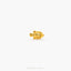 Tiny Puffer Fish Threadless Flat Back Earring, 20,18,16ga, 5-10mm Unisex, Surgical Steel SHEMISLI SS1106