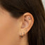 Tiny Rooster Threadless Flat Back Earring, 20,18,16ga, 5-10mm Unisex, Surgical Steel SHEMISLI SS1015