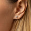 Tiny Thor Hammer Threadless Flat Back Earring, 20,18,16ga, 5-10mm Unisex, Surgical Steel SHEMISLI SS1117