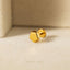 Tiny 3D Pentagon Threadless Flat Back Earring, 20,18,16ga, 5-10mm Unisex, Surgical Steel SHEMISLI SS896