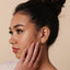 Tiny Triangle Threadless Flat Back Earrings, 20,18,16ga, 5-10mm Unisex, Surgical Steel SHEMISLI SS730