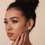 Diamond Shape Stud, Threadless Flat Back Earring, Minimalist Style, A-SS721 SS722 SS756