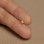 Tiny Flame Fire Threadless Flat Back Earring, 20,18,16ga, 5-10mm Unisex, Surgical Steel SHEMISLI SS1095