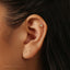 Tiny Paw Threadless Flat Back Earring, 20,18,16ga, 5-10mm Unisex, Surgical Steel SHEMISLI SS887