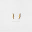 Tiny Lightning Stud Earring, Unisex, Gold, Silver SHEMISLI - SS114 LR