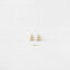 Tiny CZ Stud Earring, Super Dainty Diamond Stud, Unisex, Gold, Silver SHEMISLI SS072