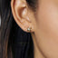 Tiny Sea Turtle Stud Earring, Unisex, Gold, Silver SHEMISLI - SS159