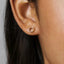 Open Circle Stud Earring, Unisex, Gold, Silver SHEMISLI - SS131