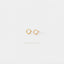Open Circle Stud Earring, Unisex, Gold, Silver SHEMISLI - SS131