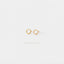 Open Circle Stud Earring, Unisex, Gold, Silver SHEMISLI - SS131