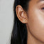 Circle Stud, Earring, Minimalist Style, A-SS017