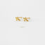 Cross Studs Earring, Unisex, Gold, Silver SHEMISLI SS015