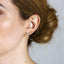 4mm Gemstones Stud, Earring, Minimalist Style, A-SS074 SS088 SS092