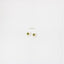 Tiny Emerald Beaded Stud, Unisex, Gold, Silver SHEMISLI SS024
