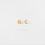 Sun and Moon Stud Earring, Mismatched Celestial Earring, Mini Studs, Unisex, Gold, Silver SHEMISLI SS019 (SS133S1, SS134S1)