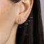 White CZ Stud, Butterfly End or Screw Ball End Earring, Minimalist Style, A-SS221 SS072 SS158 SS073 SS463 SS464 SS465 SS466