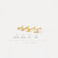 Tiny Opal Stud 1.5, 2, 2.5, 3mm Unisex, Gold, Silver SS273 SS094 SS095 SS096 Butterfly End, SS475 SS476 SS477 SS478 Screw Ball End (Type A)