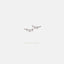 3 Star Earring, Unisex, Gold, Silver SHEMISLI - SS254 Butterfly End, SS759 Screw Ball End (Type A)