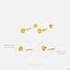 Circle Stud, Butterfly End or Screw Ball End Earring, Minimalist Style, A-SS328 SS329 SS335 SS017 SS479 SS480 SS481 SS48
