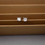 White CZ Stud 1.5, 2, 2.5, 3mm, Unisex, Gold, Silver SS221 SS072 SS158 SS073 Butterfly End, SS463 SS464 SS465 SS466 Screw Ball End (Type A)