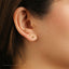 Shiny Ball Stud Earring, 2, 2.5, 3mm Unisex, Gold, Silver SS201, SS001, SS002 Butterfly End, SS845, SS846, SS847 Screw Ball End (Type A)