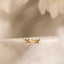 Tiny Airplane Stud Earring, Unisex, Gold, Silver SHEMISLI SS683 Butterfly End, SS684 Screw Ball End (Type A)