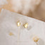 Tiny Ok Hand Gesture Sign Stud Earring, Unisex, Gold, Silver SHEMISLI SS673 Butterfly End, SS674 Screw Ball End (Type A) LR