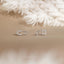 Tiny Safety Pin Stud Earring, Unisex, Gold, Silver SHEMISLI SS803 Butterfly End, SS804 Screw Ball End (Type A) LR