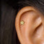 Forget-Me-Not Flower Stud, Jasmine Earrings, Unisex, Gold, Silver SHEMISLI SS819 Butterfly End, SS820 Screw Ball End (Type A)