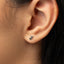 Tiny Chihuahua Stud Earring, Unisex, Gold, Silver SHEMISLI SS679 Butterfly End, SS680 Screw Ball End (Type A) LR
