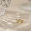 Tiny Twinkle Star CZ Stud, Unisex, Gold, Silver SHEMISLI SS645 Butterfly End, SS646 Screw Ball End (Type A)