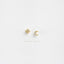 Moon and Star Earring, Mismatched Celestial Stud, Unisex, Gold, Silver SS035+SS036 Butterfly End, SS351+SS352 Screw Ball End (Type A)