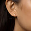 Tiny Raptor Dinosaur Stud Earring, Unisex, Gold, Silver SS713 Butterfly End, SS714 Screw Ball End (Type A) LR