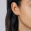 Double Thin Hoop, Huggies Earring, Minimalist Style, A-SH245 SH246 SH247 SH248 SH249 SH250