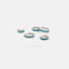 Simple Turquoise Hoop, Huggies Earring, Minimalist Style, A-SH126 SH127 SH128 SH129 SH130 SH131