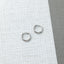 Thin 1.6mm Hoop, Huggies Earring, Minimalist Style, A-SH545 SH546 SH547 SH548 SH549 SH550 SH552
