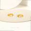 Marquise Gemstone Hoop, Huggies Earring, Minimalist Style, A-SH591