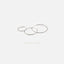 Large Thin Hoop, Huggies Earring, Minimalist Style, A-SH268 SH152 SH269