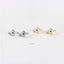 Evil Eye CZ Hoop, Unisex, Gold, Silver SHEMISLI SH089