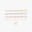 Thin Sparkle Hoops Rings for Ear, Nose, No Hinge Design, 20ga, 4, 5, 6, 7, 8, 9, 10, 12mm, Unisex, Gold Filled, Silver SH604 - SH612