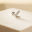 Hummingbird Tragus Stud, Threadless Flat Back Earring, Minimalist Style, A-SS928