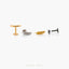 Tiny Feather Threadless Flat Back Tragus Stud, 20,18,16ga, 5-10mm Unisex, Surgical Steel SHEMISLI SS919