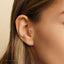 Tiny Moon Threadless Flat Back Tragus Stud, 20,18,16ga, 5-10mm Unisex, Surgical Steel SHEMISLI SS907
