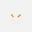 Tiny 3 beads Threadless Flat Back Nose Stud, 20,18ga, 5-10mm, Unisex, Surgical Steel, SHEMISLI SS537, SS538