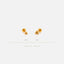 Tiny 3 beads Threadless Flat Back Nose Stud, 20,18ga, 5-10mm, Unisex, Surgical Steel, SHEMISLI SS537, SS538